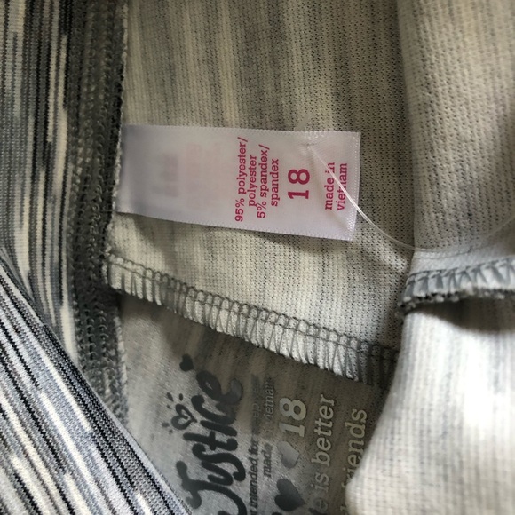 Justice high waist leggings - Picture 4 of 4